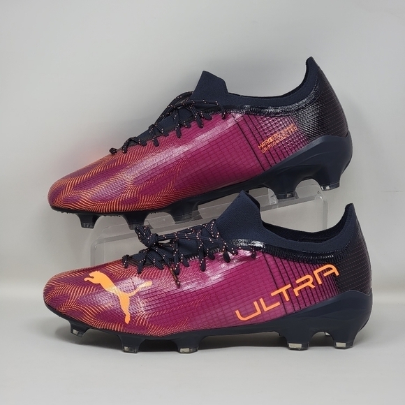 PUMA ULTRA 2.4 FG / AG SIZE 11.5 US SOCCER CLEATS MENS PURPLE STYLE 106698-03 main image 7